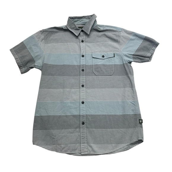 Howler Brothers Men's San Gabriel Short Sleeve Shirt Button Up Striped small - Picture 1 of 7